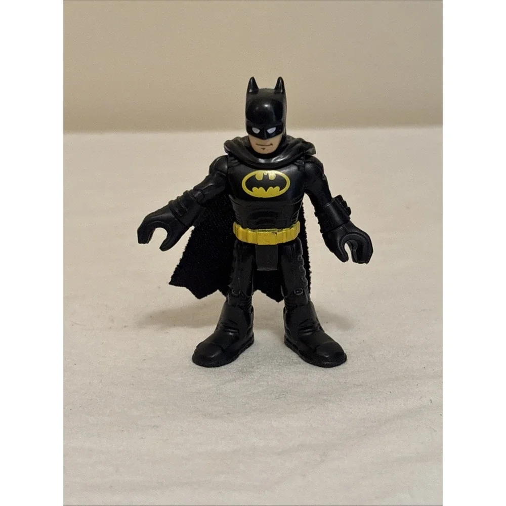 Batman Figure Lot 4pc Kenner Batcycle Imaginext Lego Duplo DC Comics